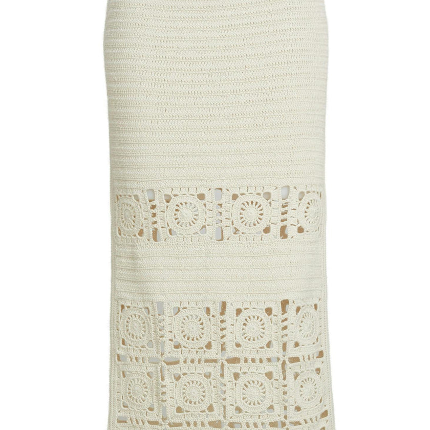 JANA CROCHET SKIRT | IVORY