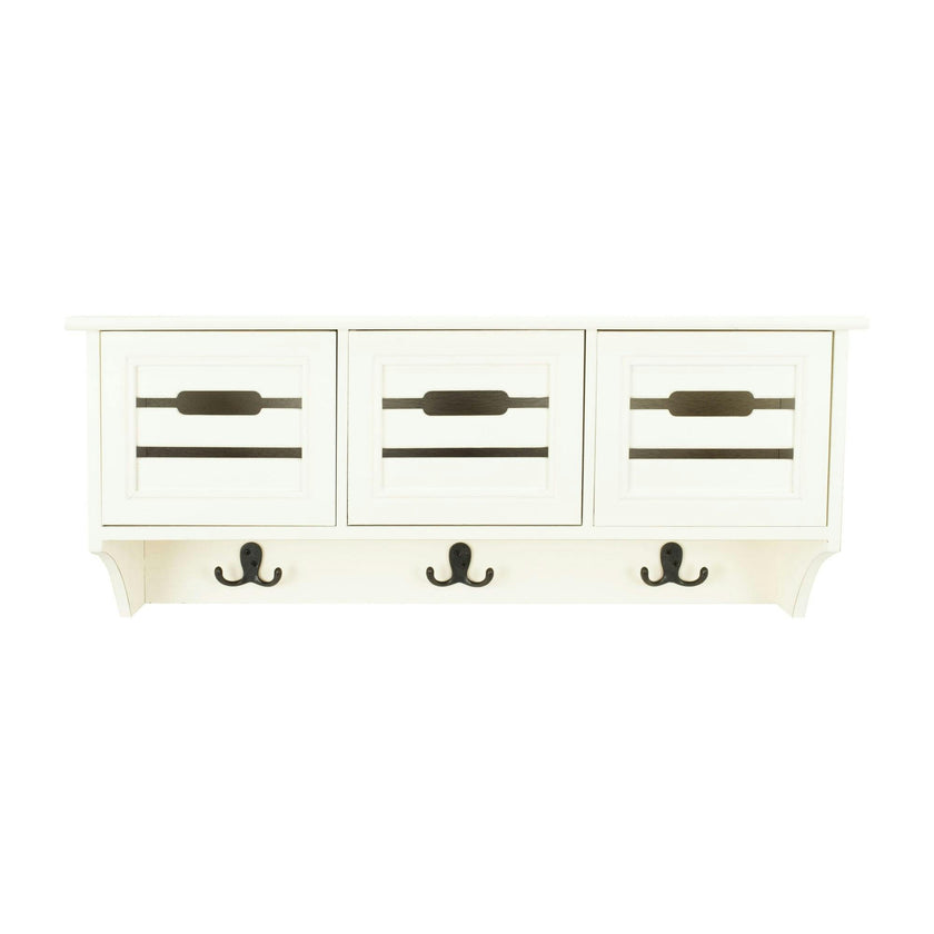 Leon Hanging 3-Drawer Wall Rack