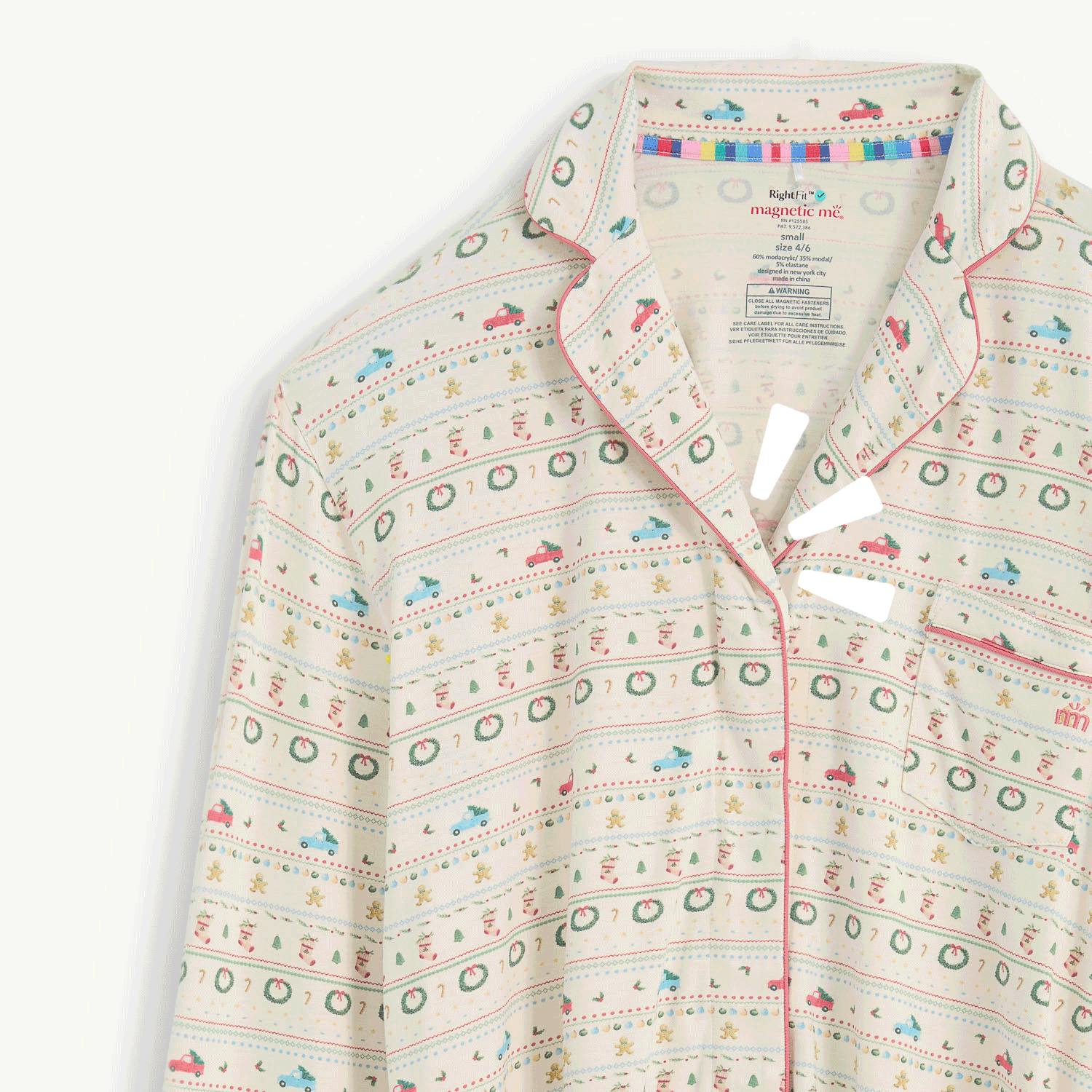 Women's Magnetic Classic with a Twist PJ Set