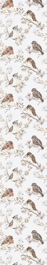White & Gray Birds Wallpaper