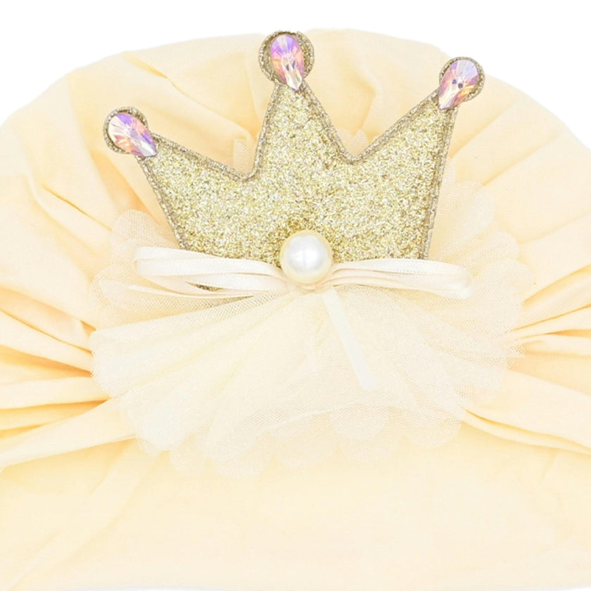 Crown & Bow Baby Hat Gift Set