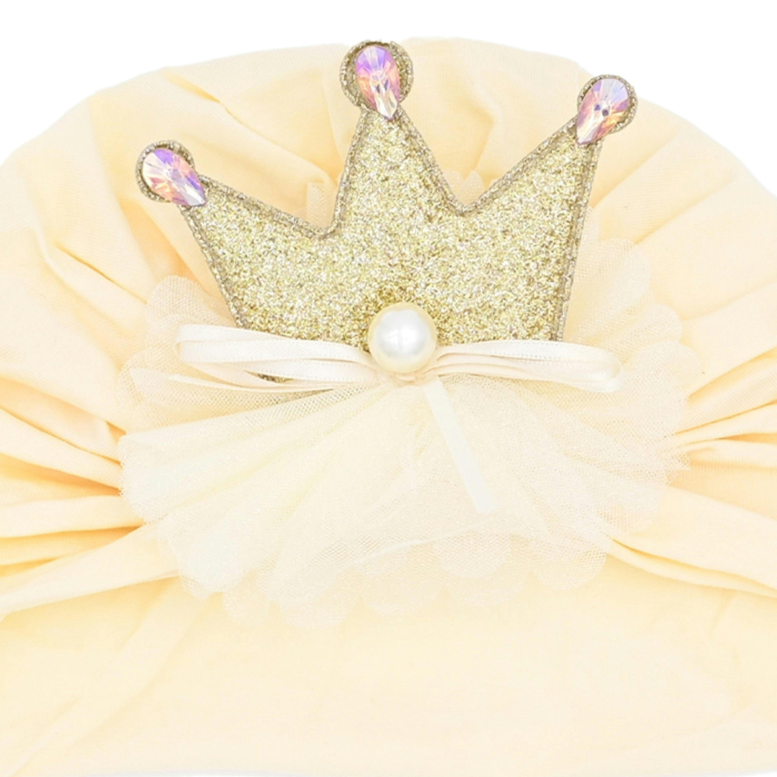 Crown & Bow Baby Hat Gift Set