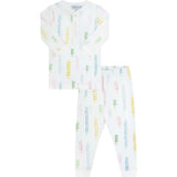 Spirals Print Pajama