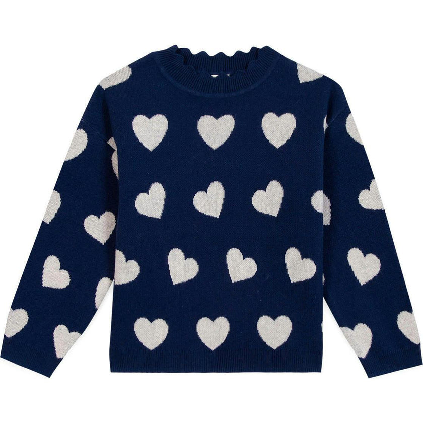 Mila Heart Sweater