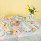 Wavy Round Paper Placemats