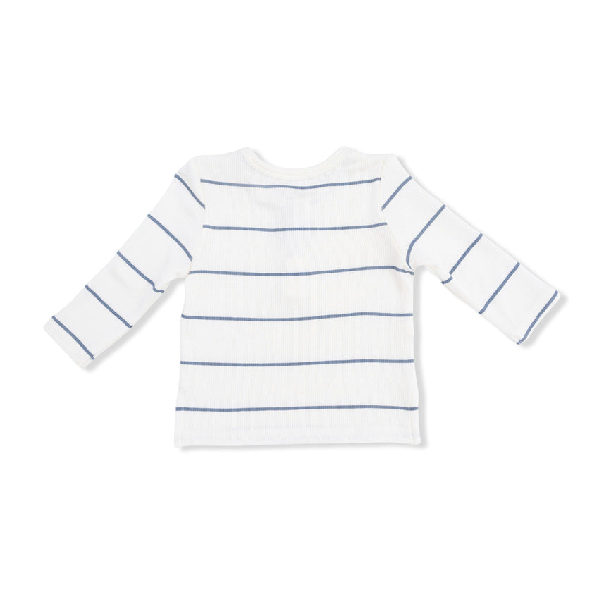 Vintage Stripe - Long Sleeve Henley and Pant