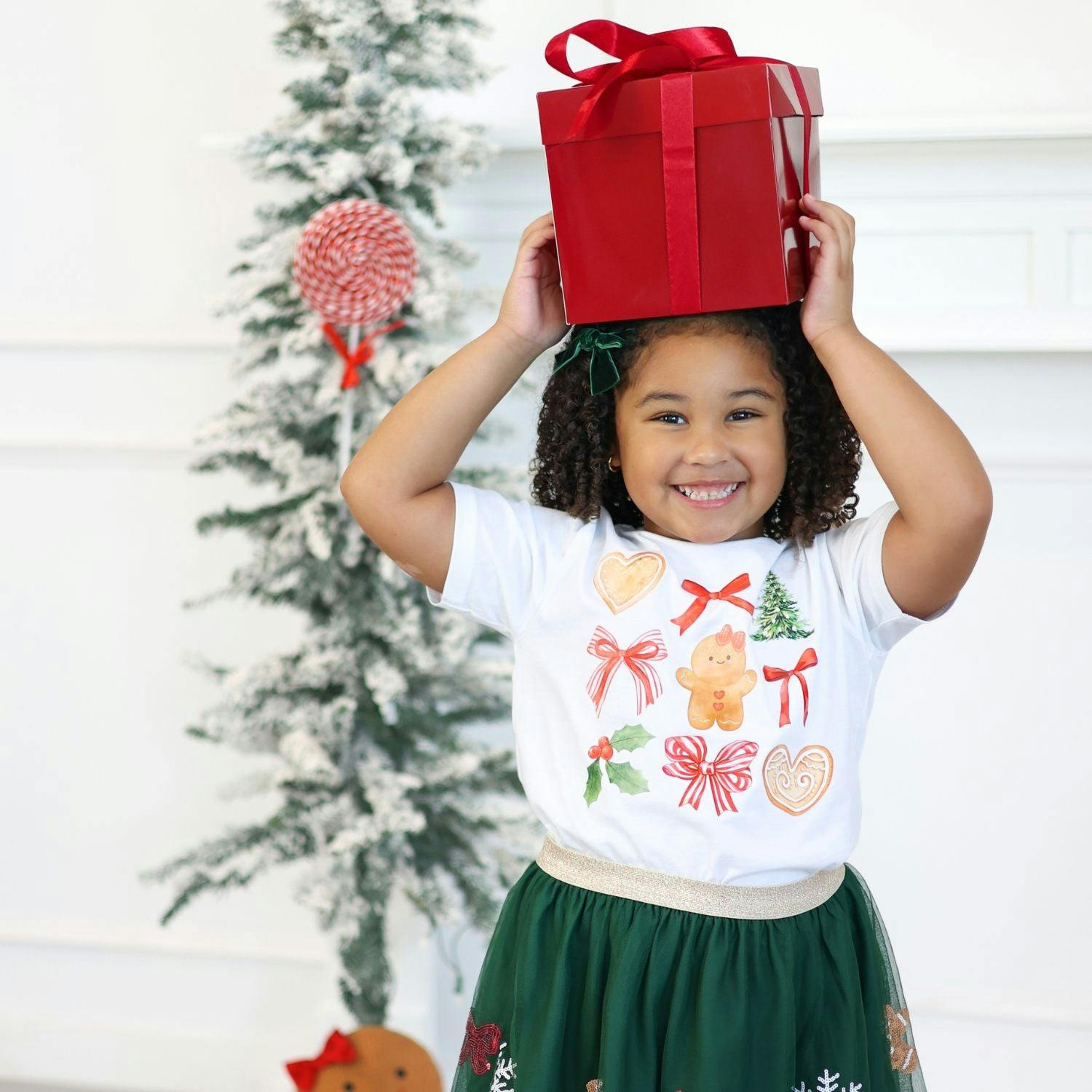 Gingerbread Cutie Christmas Short Sleeve T-Shirt