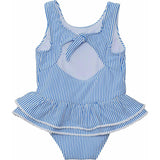 Sleeveless Ruffle Waist Skirt Swimsuit
