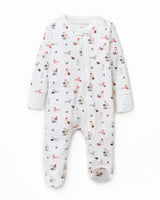 Baby's Pima Romper in Woof de Noël