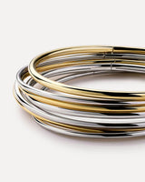 Gold Bangle Bracelet - Carter (3mm)