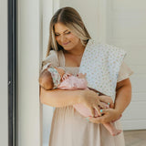 3 Pack Premium Burp Cloths - Natalie