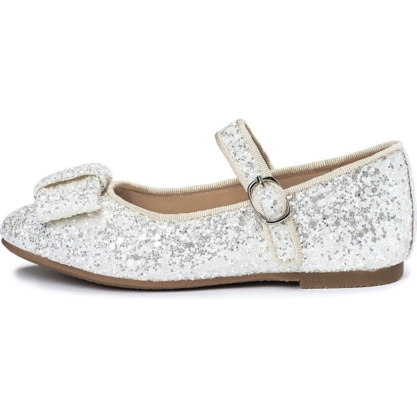 Ellen Glitter White