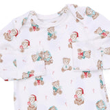 Christmas Teddy Bears Uni - Knotted Gown and Knotted Hat
