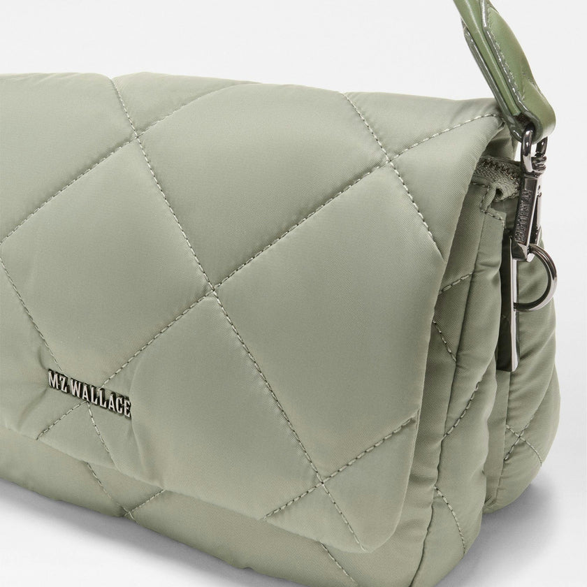 Agave Green Madison Flap Crossbody