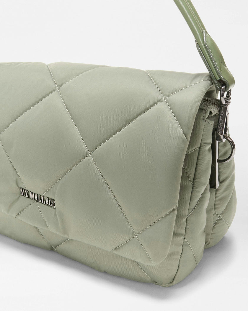 Agave Green Madison Flap Crossbody