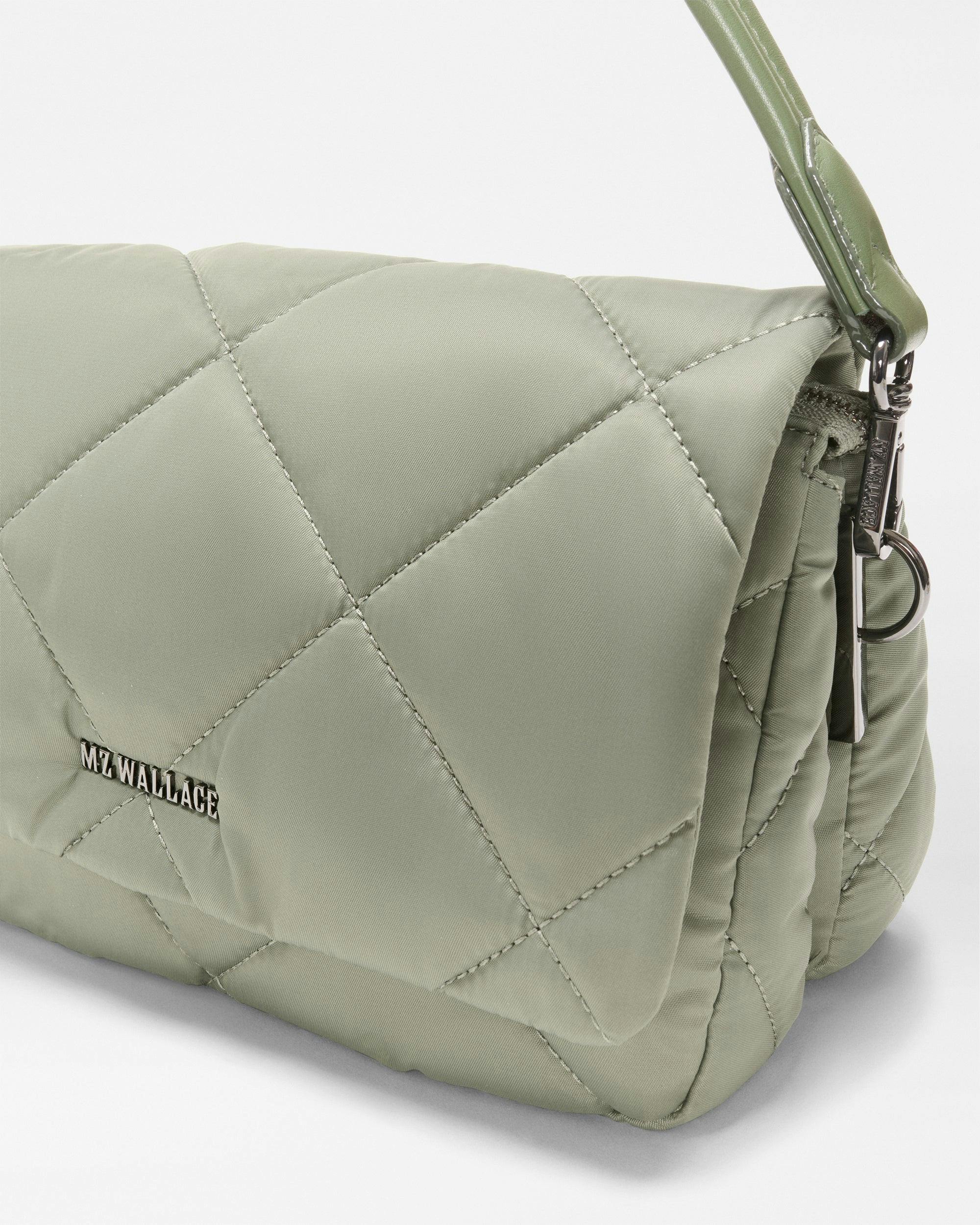 Agave Green Madison Flap Crossbody