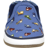 I Love Trucks Med Blue Soft Sole