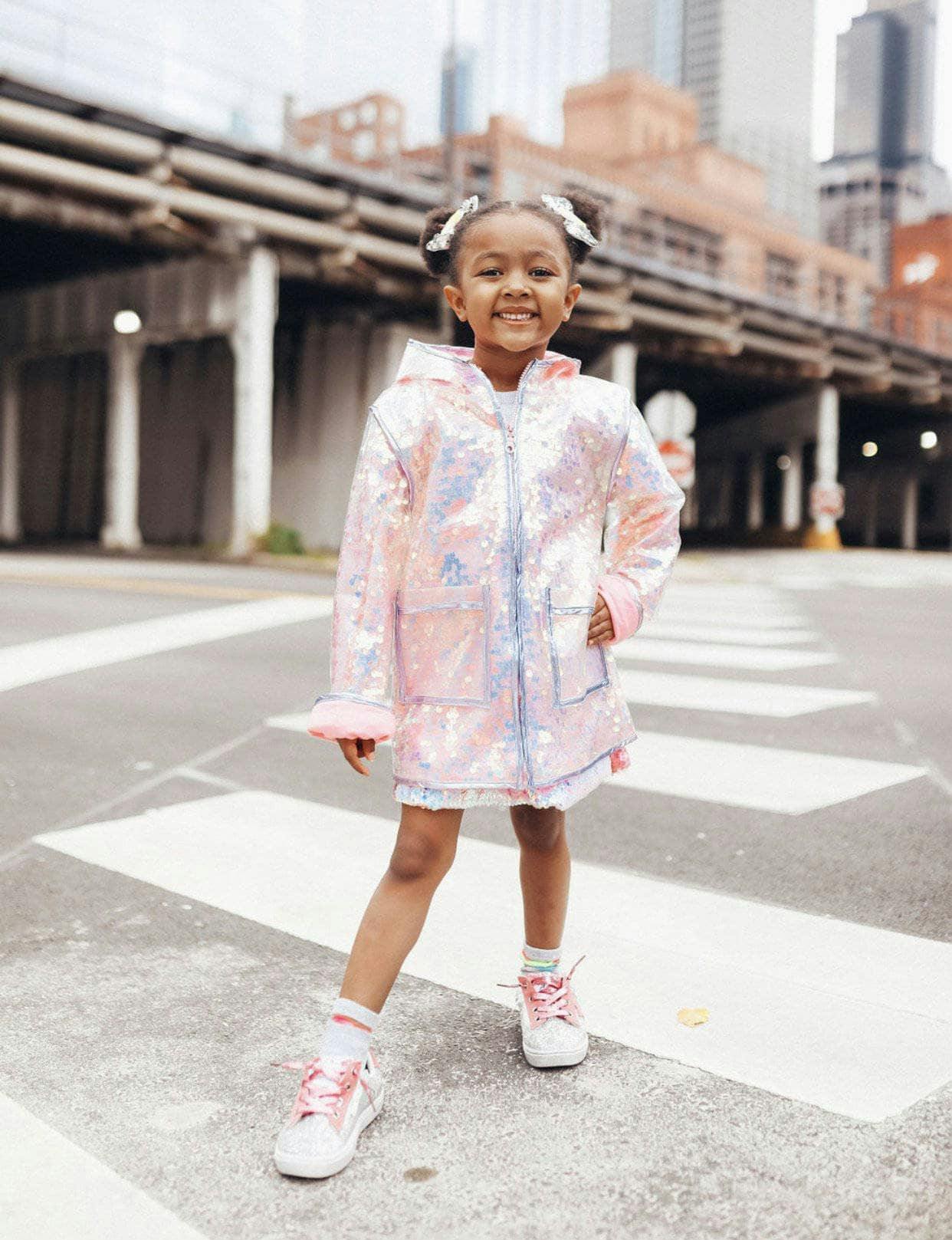 Paillette Magic Rain Jacket