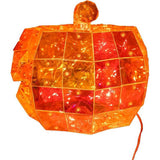 6.5-Inch 100-Light Orange Micro LED Holographic Jack-O-Lantern