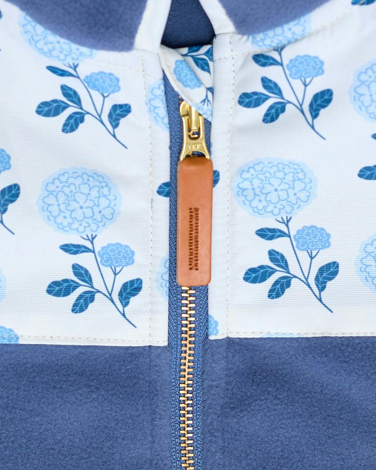 Kids Hydrangea Fleece Jacket