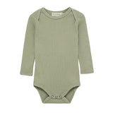 Tea Waffle Long Sleeve One Piece