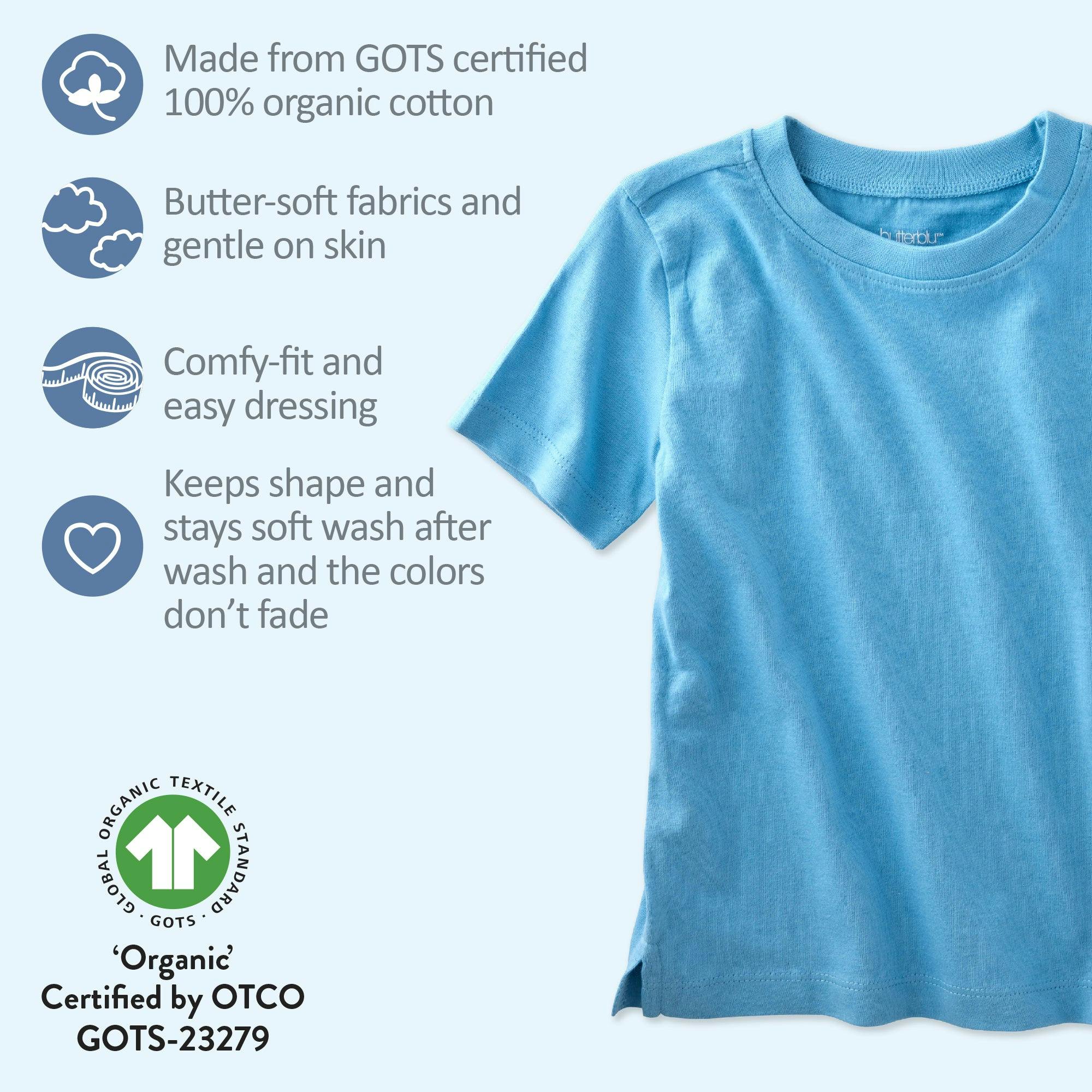 TAYLOR 10-Pack Toddler Short Sleeve T-Shirts