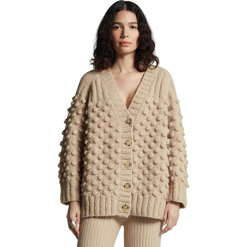 LIAN CARDI | PALE CAMEL