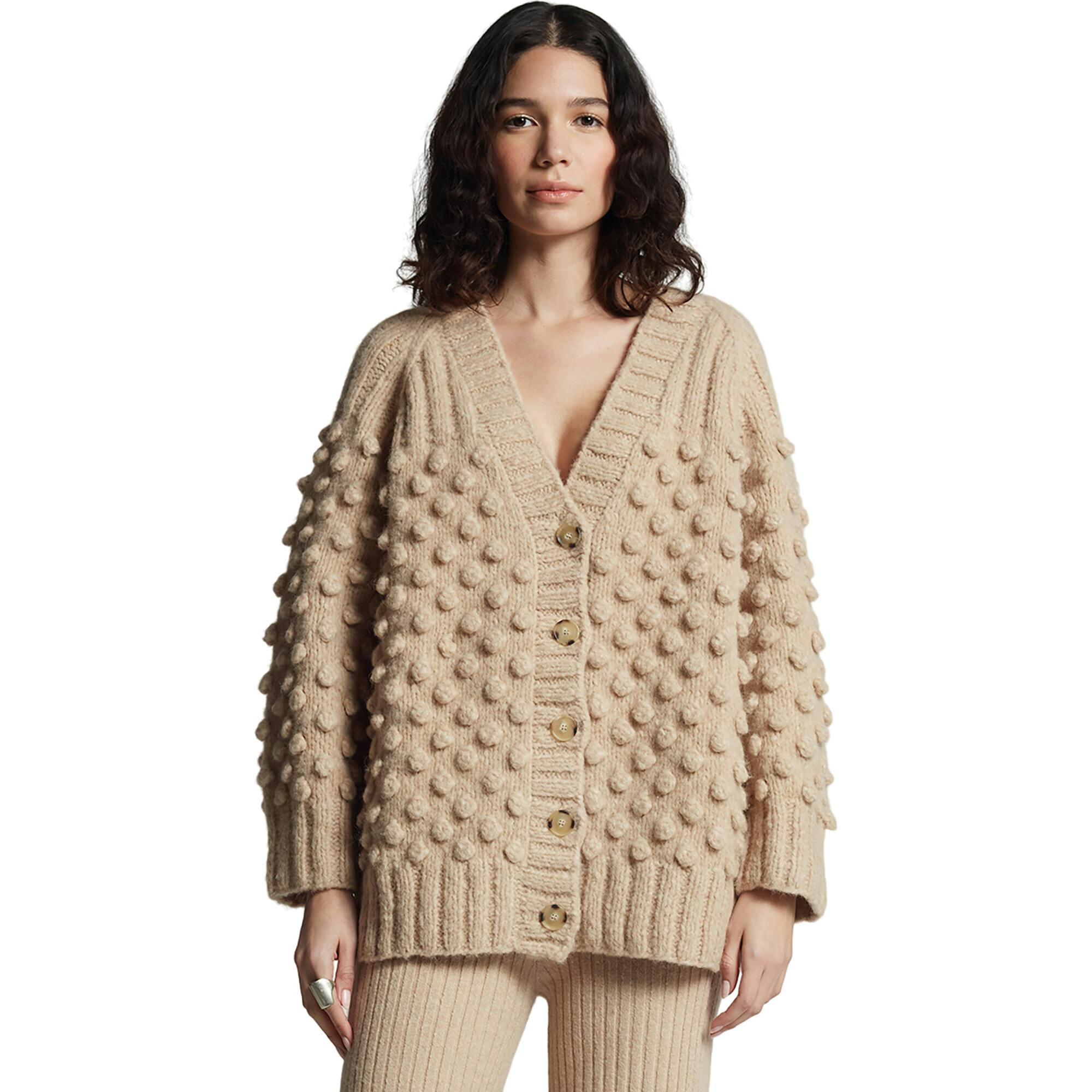LIAN CARDI | PALE CAMEL