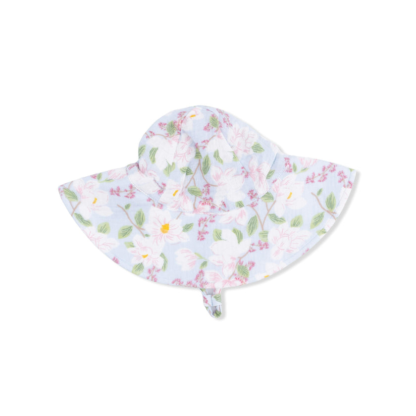 Magnolias - Wide Brim Sun Hat