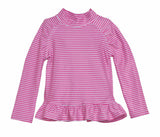 UPF 50+ Ruffle Rash Guard (Year Round Favorites)