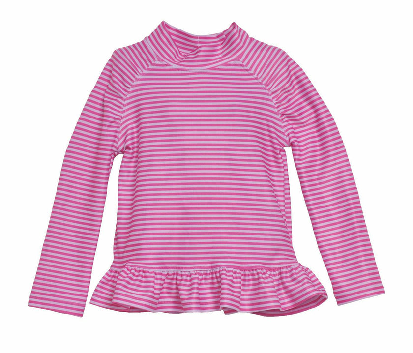 UPF 50+ Ruffle Rash Guard