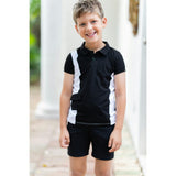 Colorblock Pocket Short Sleeves Tee