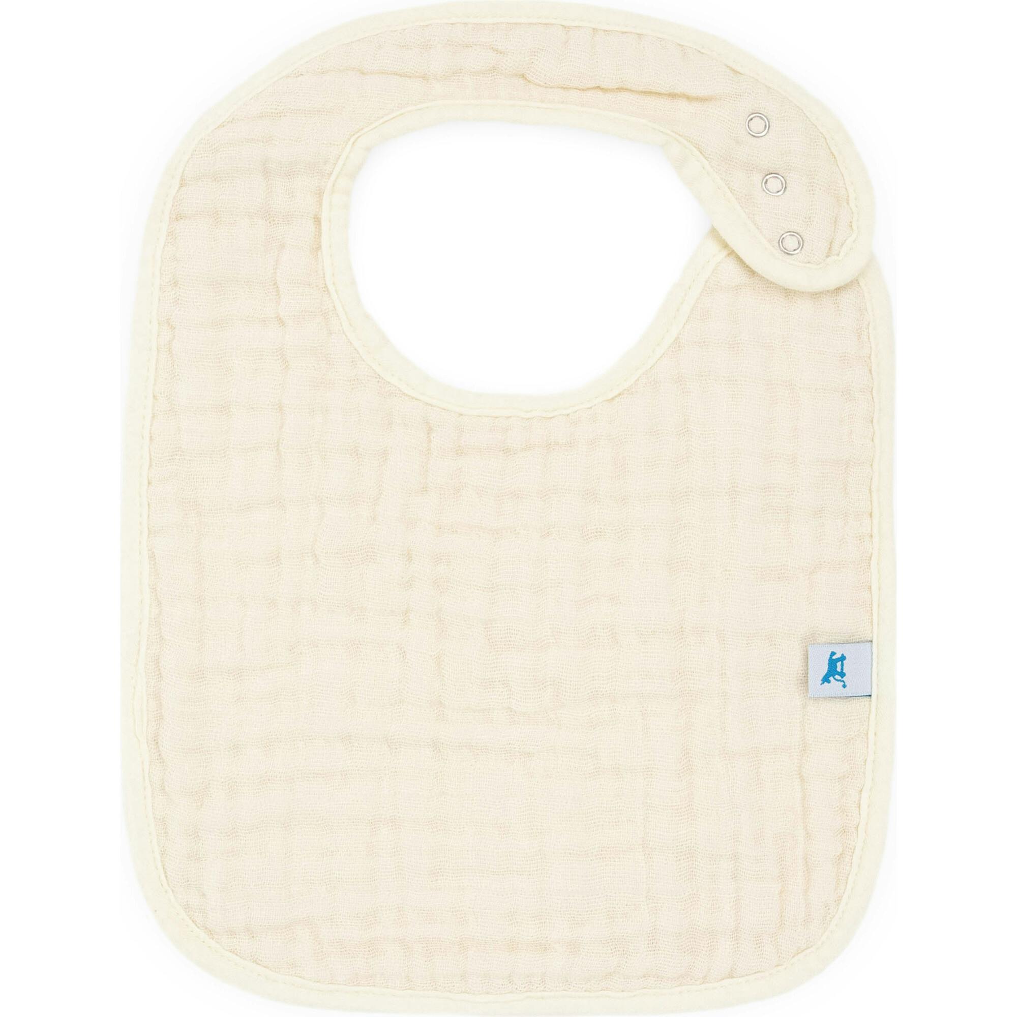 Cotton Muslin Classic Bib 3 Pack - Light Pink