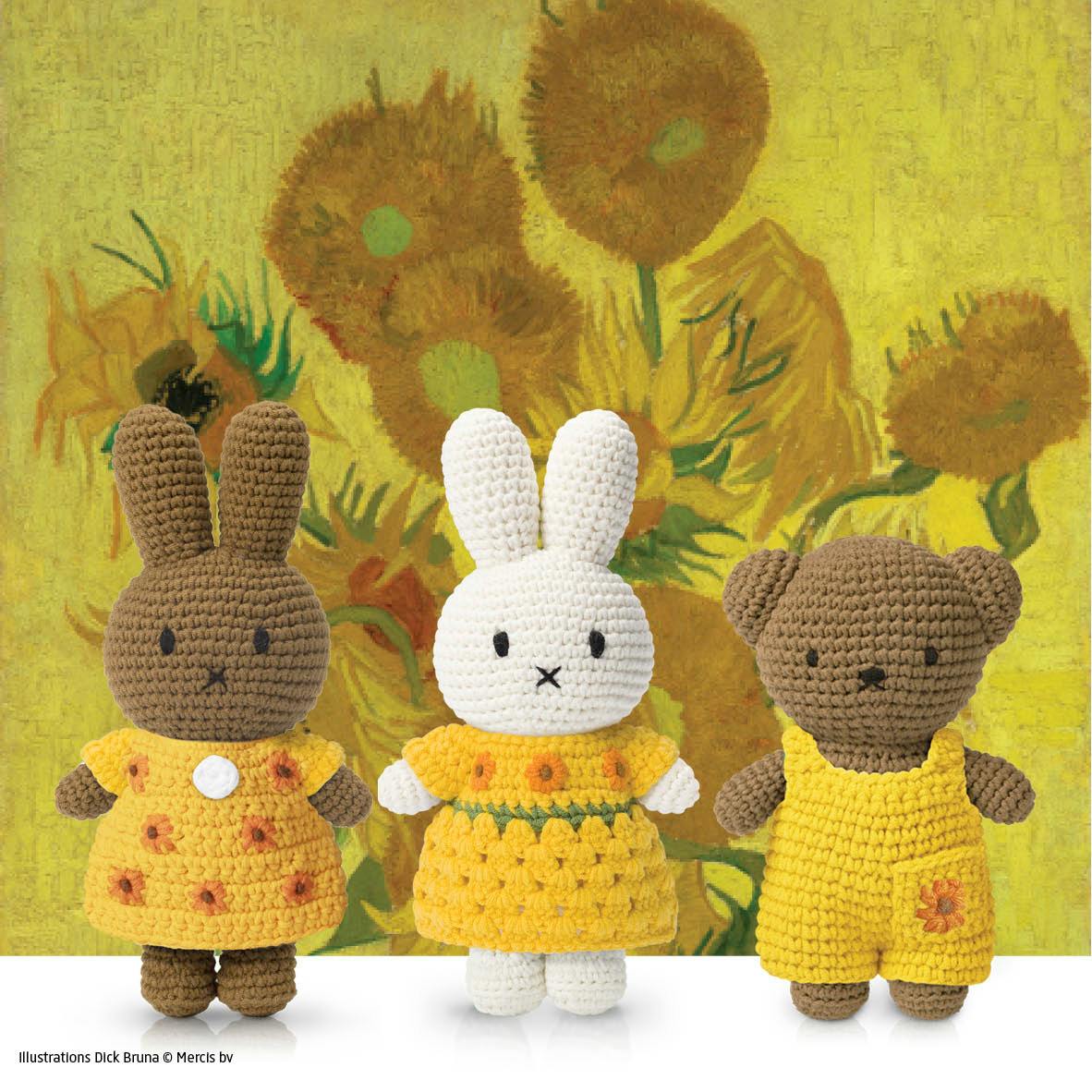 Miffy Van Gogh Inspired Sunflower Dress