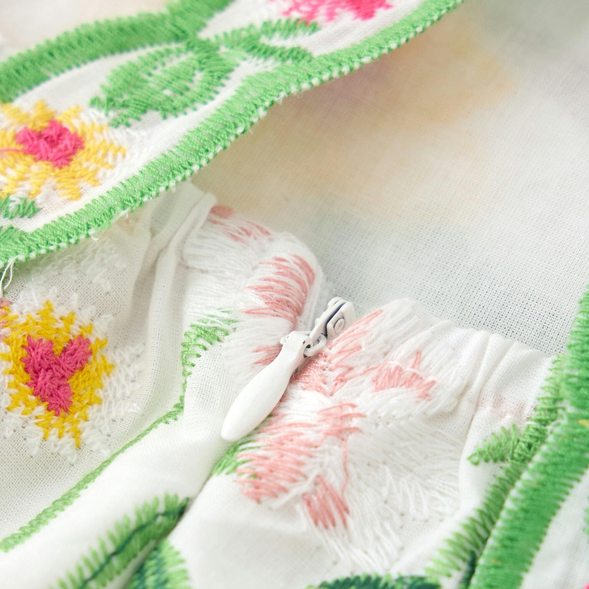 Kaylee Cotton Embroidered Maxi Dress