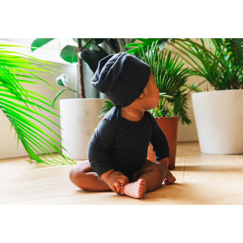 Organic Cotton Bodysuit, Blue