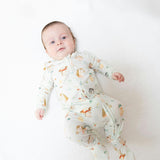 Baby Farm Faces - 2 Way Zipper Footie