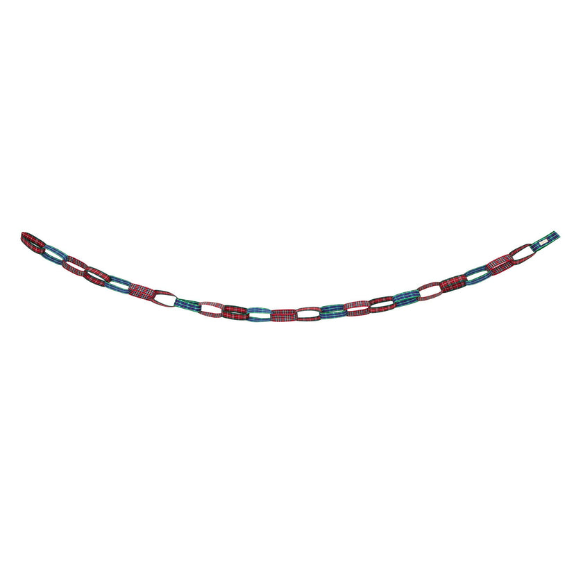 Plaid Chain Link Garland