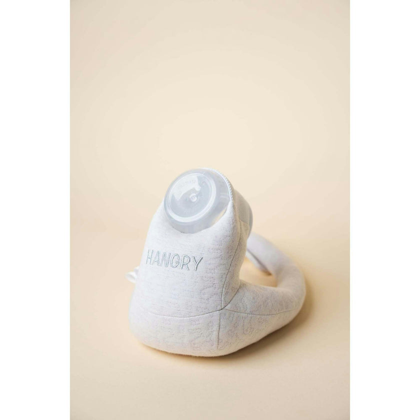 Baby Bottle Pillow Holder for Parents - "Hangry"