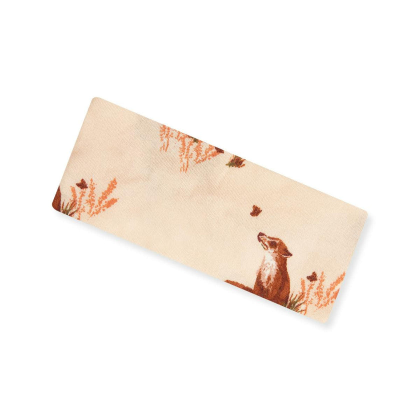 Floral Organic Cotton Knotted Headband