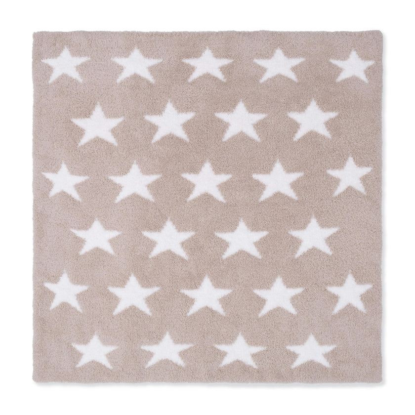 Chenille - Natural Star Blanket