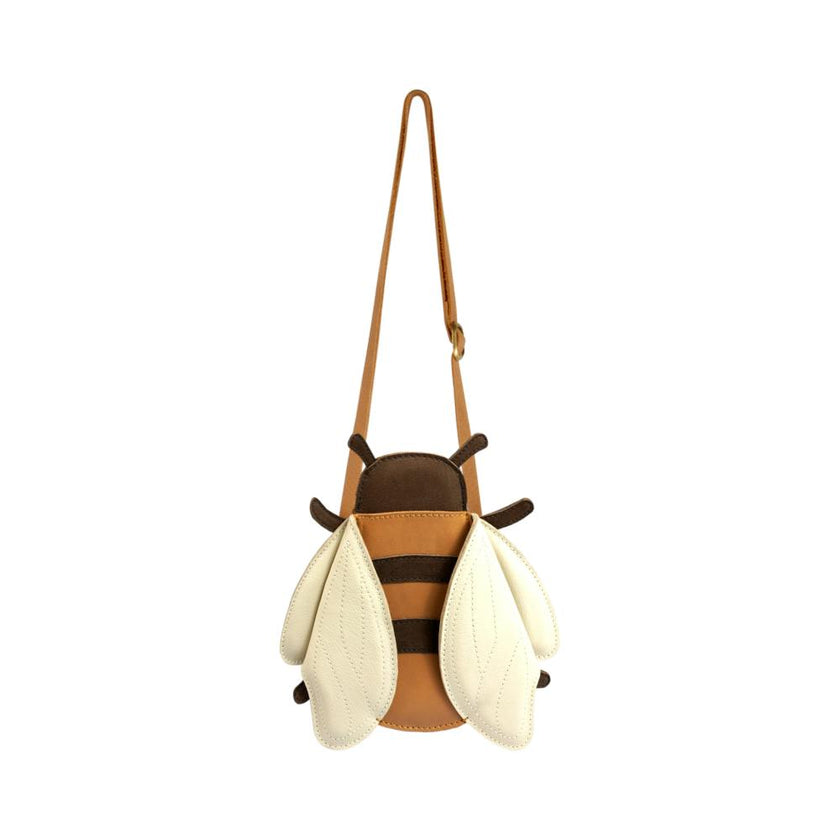 Toto Purse | Bee | Camel Classic Leather