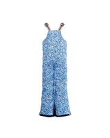 Kids Snow Pant in Blue Ditsy Floral