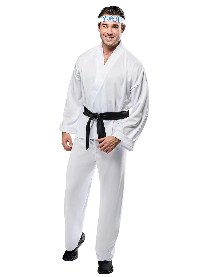 Men's Karate Kid Classic Miyagi-Do Dojo Daniel Larusso Costume