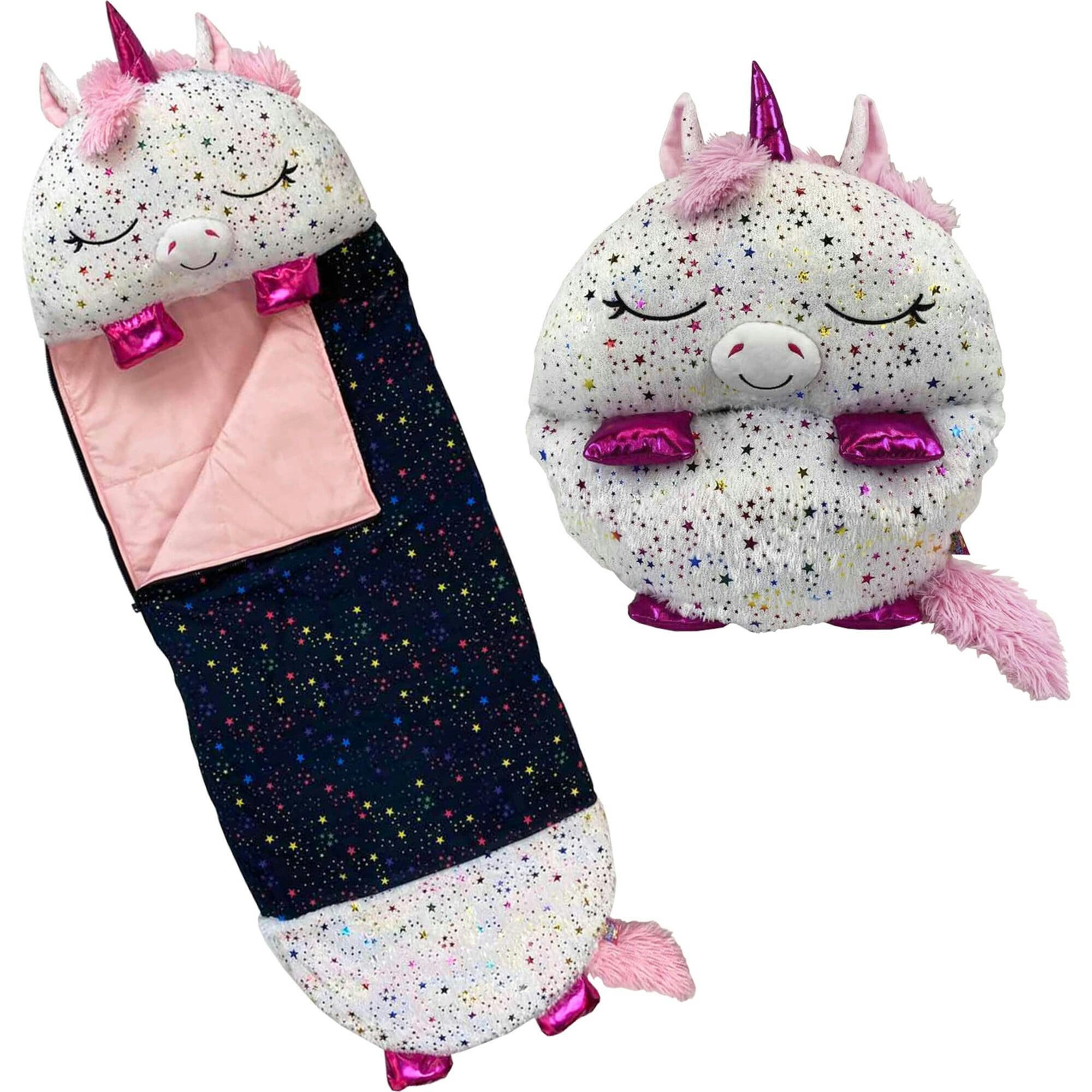Happy Nappers: Pillow & Sleepy Sack Large - Shimmer