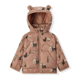 Lightweight Down Hooded Jacket