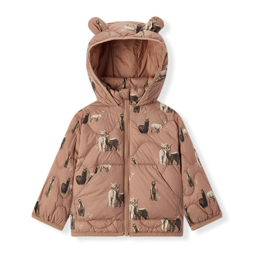 Lightweight Down Hooded Jacket