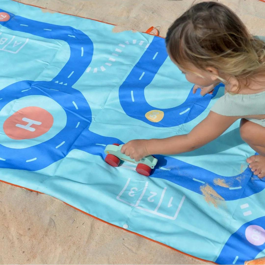 Play Towel On the Road – Double-Sided Kids Play Towel