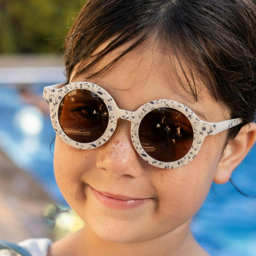 Original Round | Flexible Polarized Sunglasses | Scandi Floral