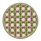 Set of 4 Handwoven Lido Rosa Chargers